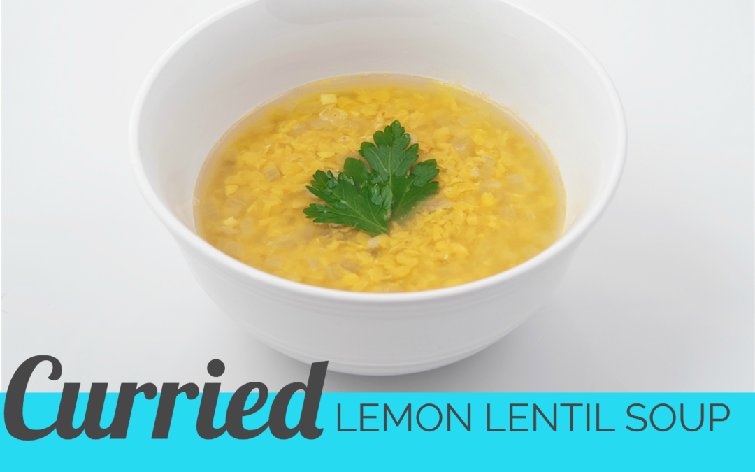 Curried Lemon Lentil Soup