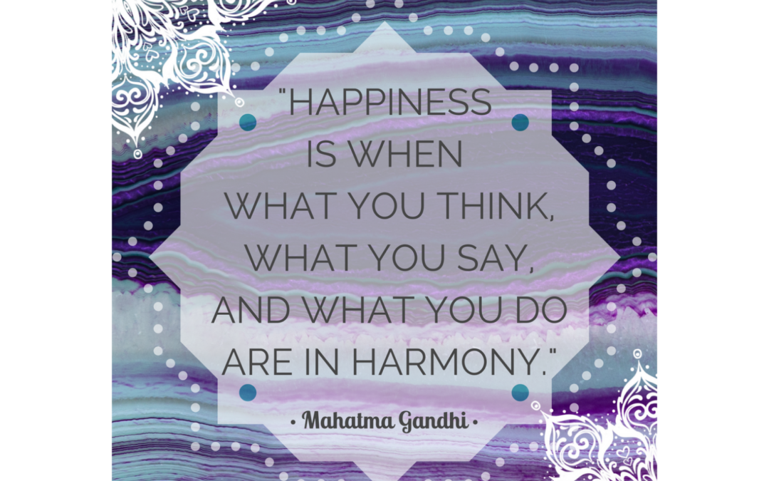 Quotes on Mindfulness:  Gandhi